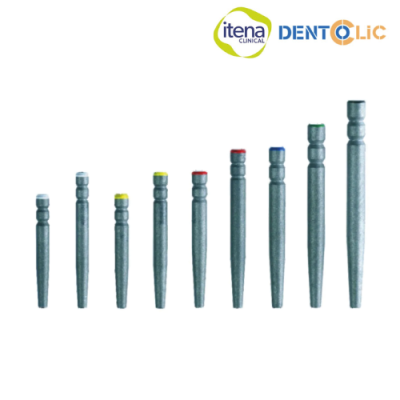 Tenons Cylindro-Coniques DENTOCLIC Titane Sablé - 20u - ITENA