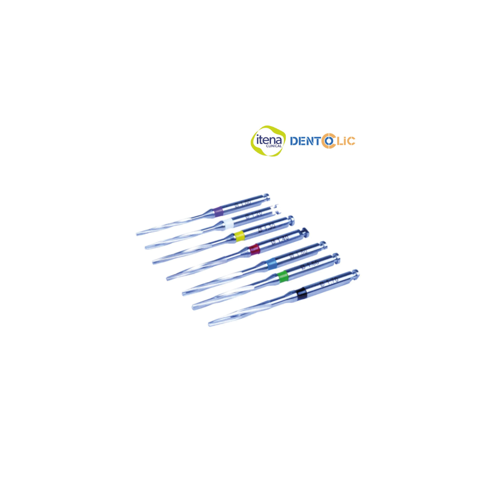 DENTOCLIC Cilindrisch-Conische Boren - 4st - ITENA