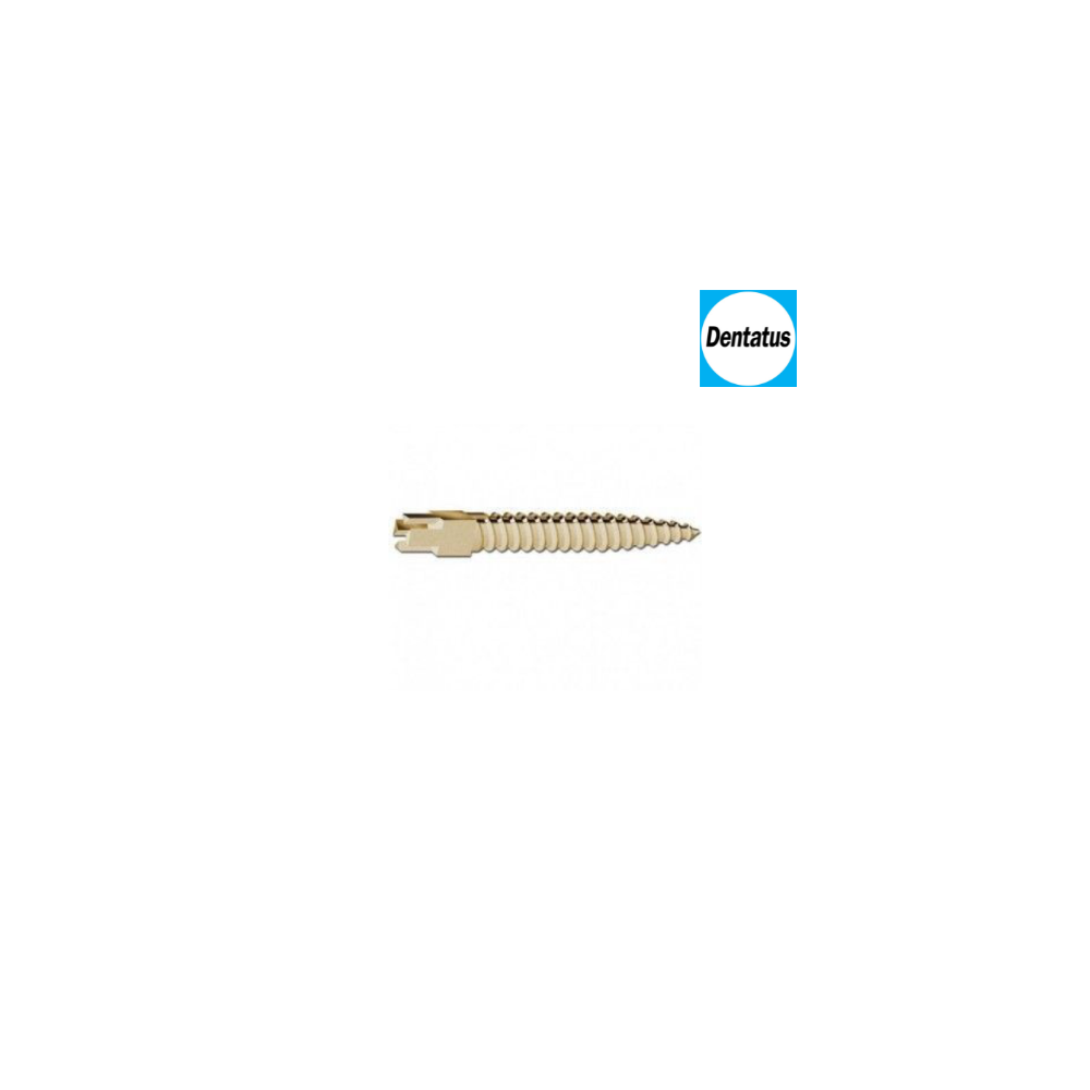 Screw-Posts Suretex Doré - 15 Unités - DENTATUS